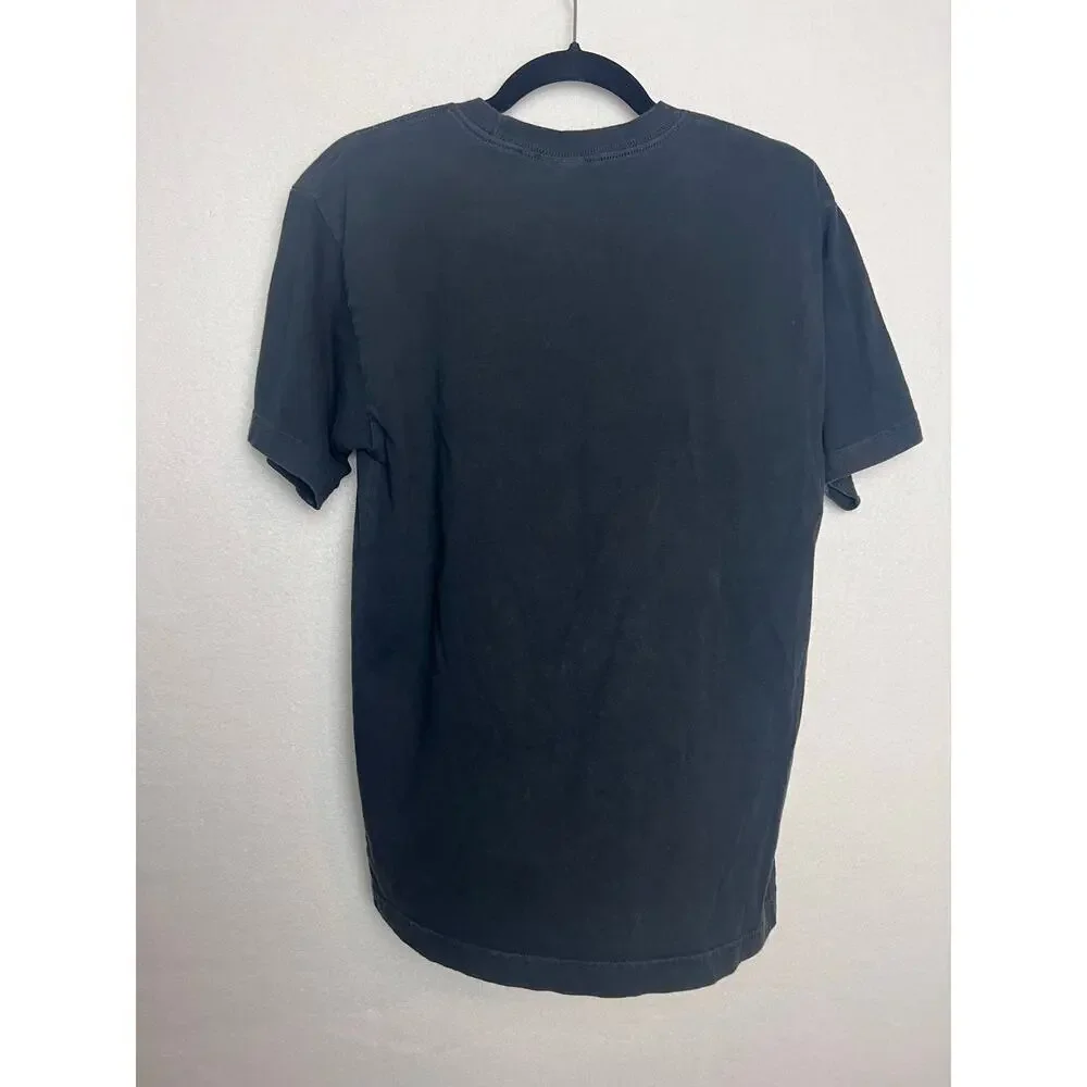 Adidas Men's Short Sleeve Skull Sneaker Print Black T-Shirt Size Small